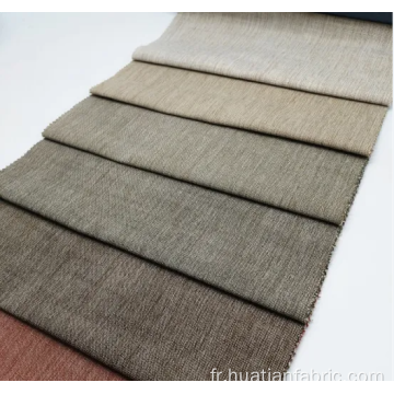 Tissu imitant le sergé en toile de jute de polyester